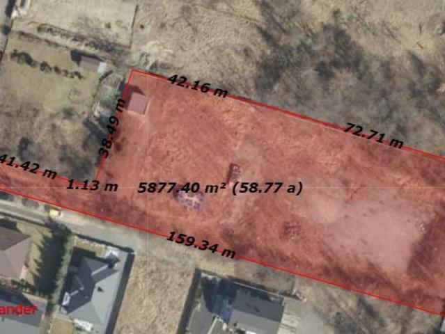 Działka pod zabudowę bliźniaczą w Częstochowie, 5800 m²