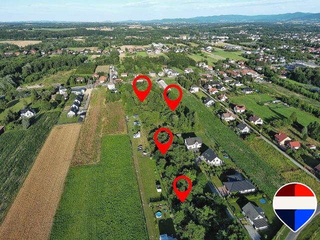 Działka 1,88 ha pod zabudowę i usługi z mediami