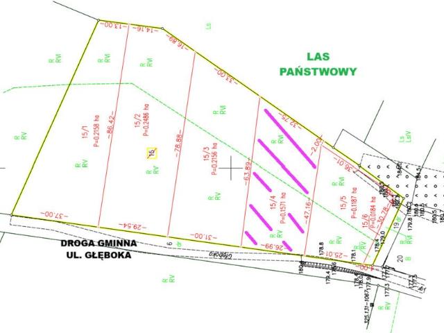 Polecam działkę pod zabudowę z mediami i usługami 1571 m²