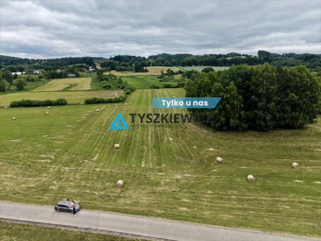 Działka pod zabudowę 9 762 m² z WZ, las, pola, Miastko