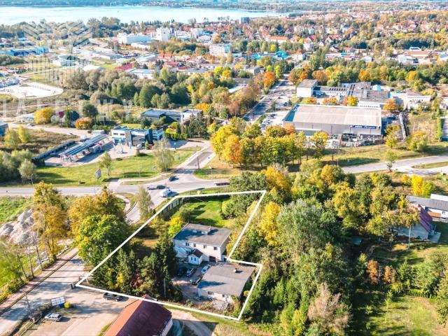 Działka pod biznes przy DK63, 3341 m², budynek i kwatery