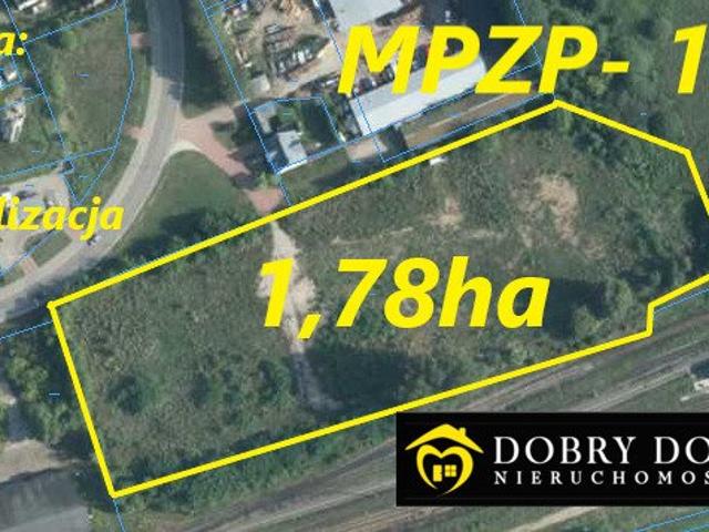 Działka pod biznes z infrastrukturą, blisko kolei