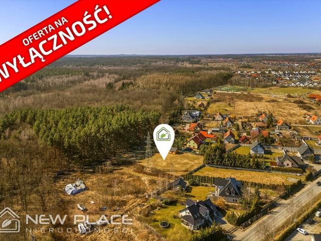 Działka pod dom jednorodzinny przy lesie, 2416 m2