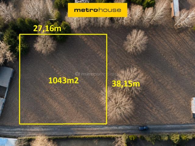 Działka pod dom marzeń w Stanisławowie Drugi 1000m², media, blisko Warszawy