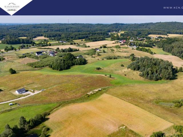 Działka pod dom w Rybakach Kaszuby, 928 m², decyzja WZ