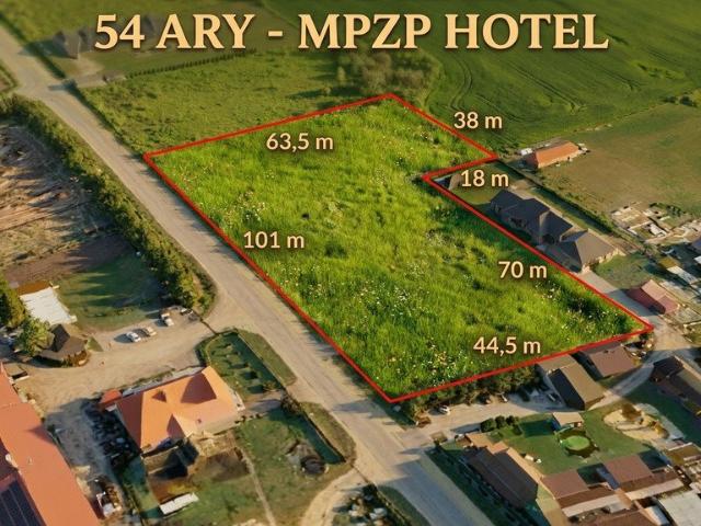 Działka pod hotel nad morzem, 0,54 ha, Rusinowo