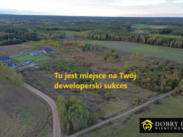 Działka pod inwestycję 4,5 ha z WZ, media, 71 działek