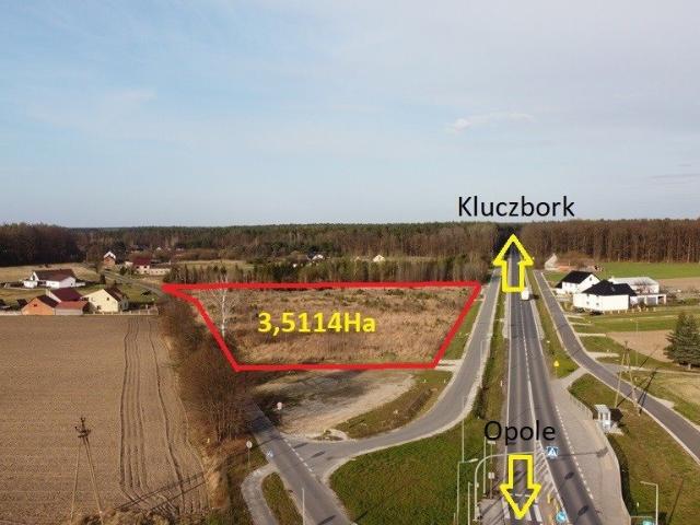 Działka przemysłowa 35 ha z dużym potencjałem inwestycyjnym