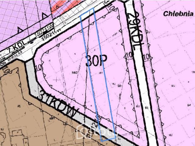 Działka przemysłowa 3321 m² w Chlebni – inwestycja!