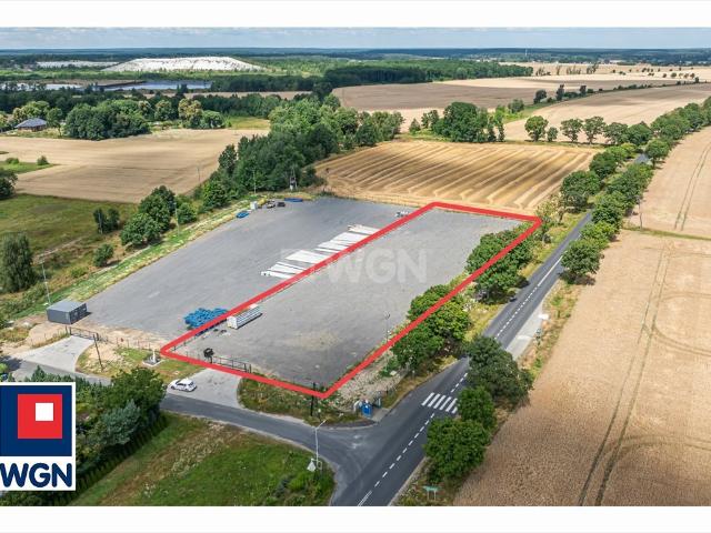 Wynajmę działkę przemysłową 4981 m² z monitoringiem