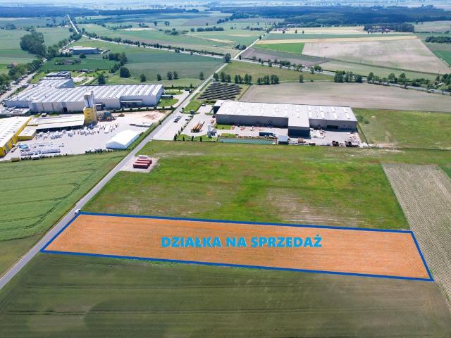 Działka przemysłowa 7 800 m² w Budzyniu, MPZP, obniżka ceny