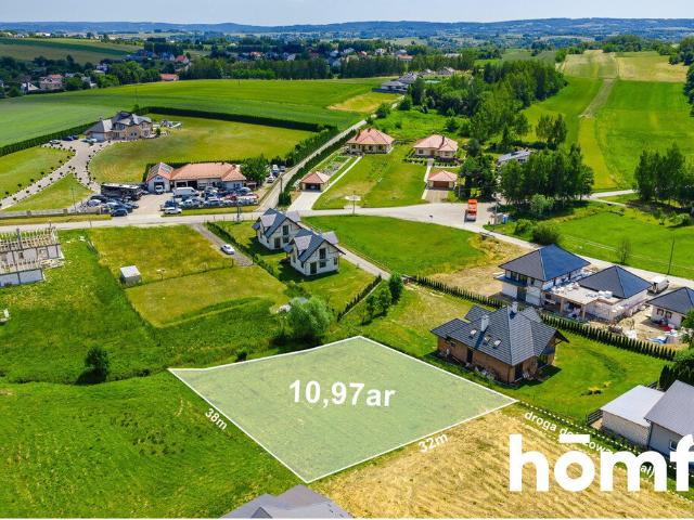 Działka, Rzeszów Przybyszówka, por. Henryka Pisarka, 1097.00 m², sprzedam działkę