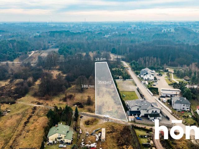 Działka, Radom Wośniki, Owalna, 3592.00 m², sprzedam działkę