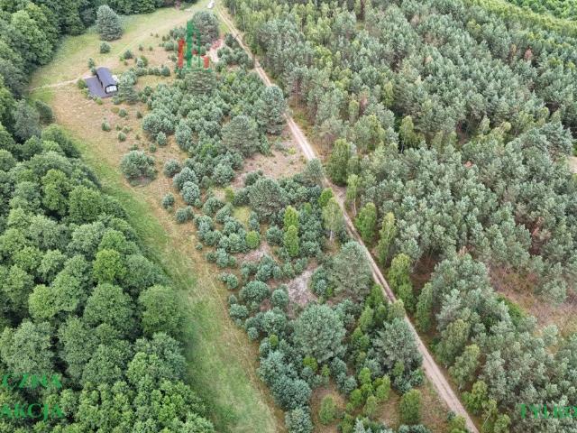 Działka rekreacyjna nad rzeką Wda w Zimnych Zdrojach