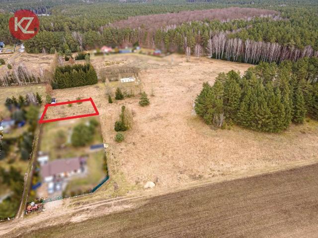 Działka rekreacyjna 585 m² z dostępem do lasu i rzeki