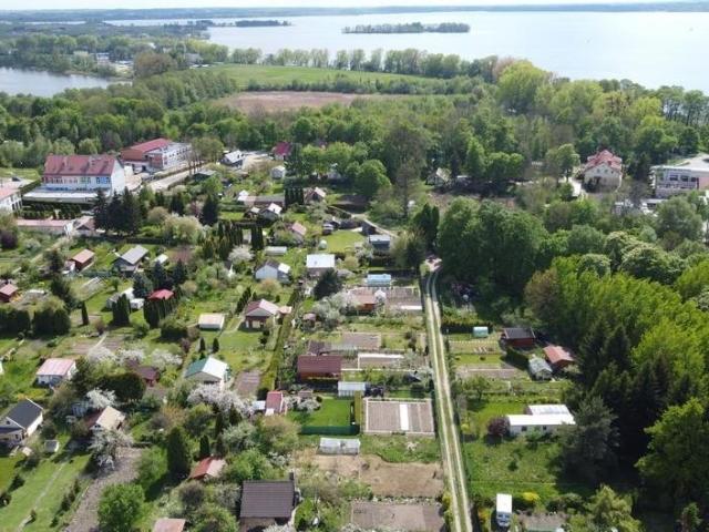 Działka ROD 500m² w Bystrym z drzewkami i mediami