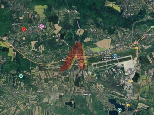 Działka rolna Brzoskwinia gm. Zabierzów, Brzoskwinia
