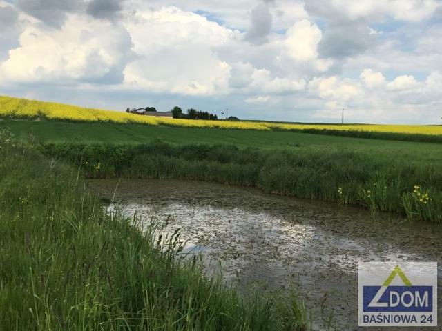 Działka rolna z stawem i rzeczką, 8,9 ha, Jastków