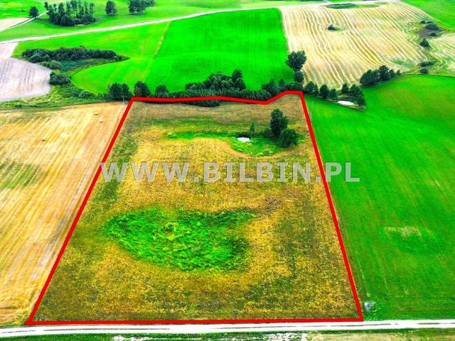 Działka rolna z stawem w Borawskim – 18 300 m²