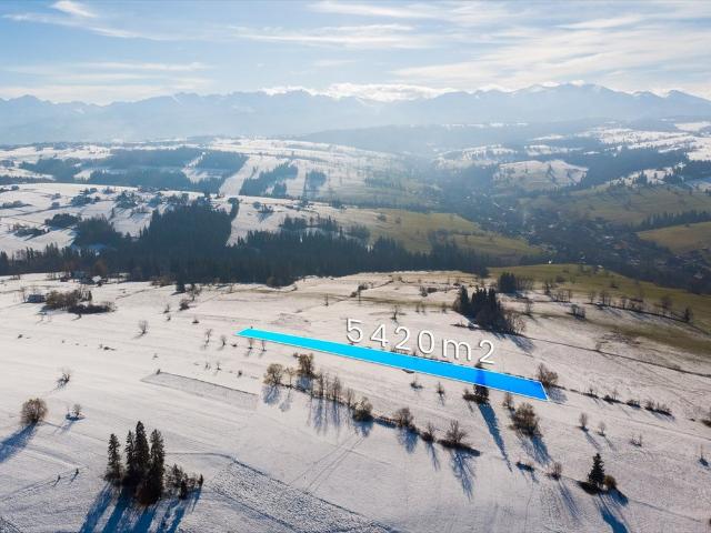 Działka rolna z potencjałem inwestycyjnym 5420 m²