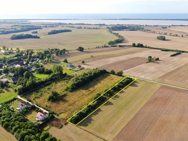 Działka rolna z widokiem na morze i jezioro Kopań