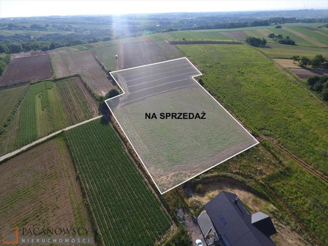 Działka rolna 1,04 ha w Bosutowie z mediami i dojazdem