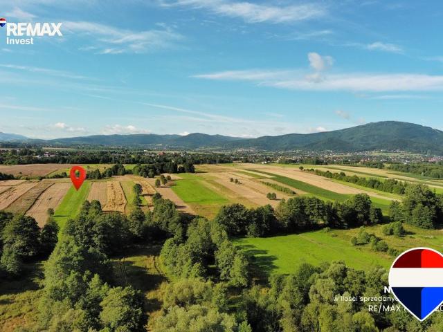 Działka rolna 2545 m² z dostępem do drogi w Rybarzowicach