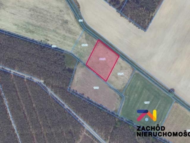 Działka rolna 2983 m2 z dostępem z dwóch stron