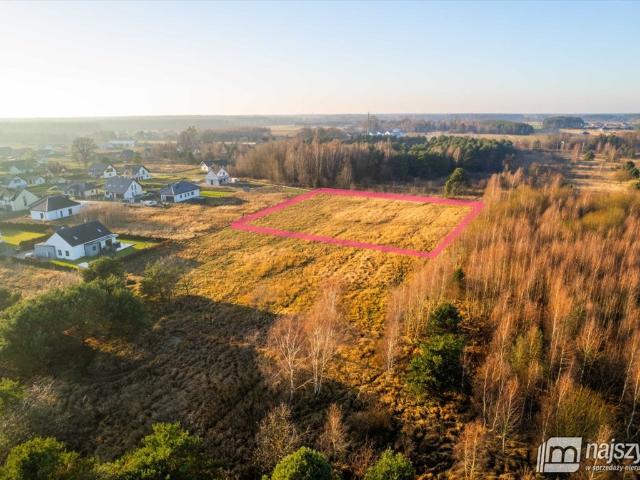 Działka rolna 3176 m² z mediami, blisko Goleniowa