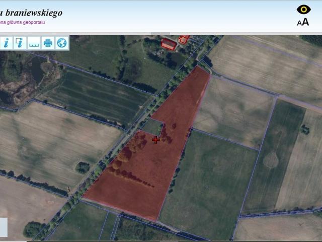 Działka rolna 3,07 ha pod inwestycję w farmę fotowoltaiczną