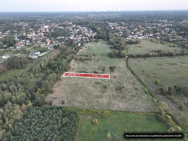Działka rolna 800 m² pod inwestycję w Okuniewie