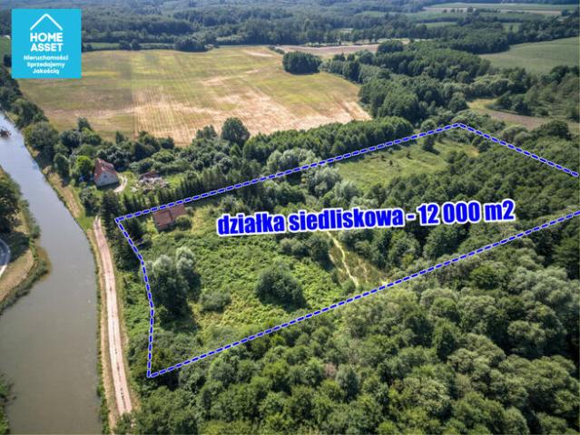Działka siedliskowa Krasin gm. Pasłęk