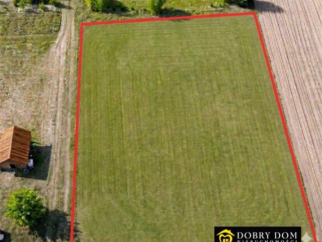 Działka siedliskowa 3000 m² z dostępem do dróg i terenów rekreacyjnych