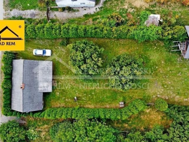 Działka siedliskowa 5818 m² z domem i mediami