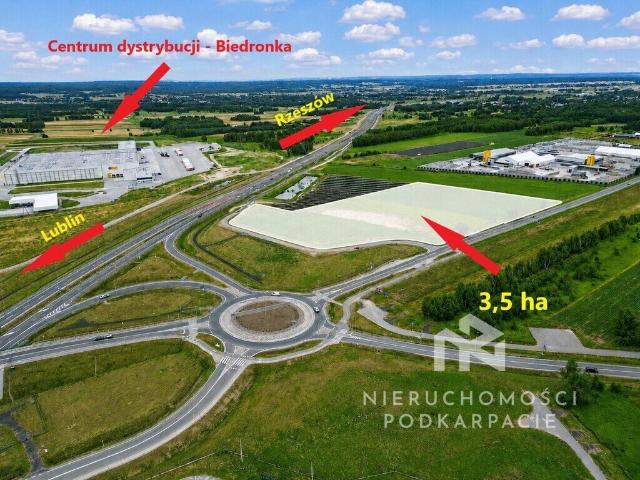 Działka, Sokołów Małopolski, 34600.00 m², sprzedam działkę