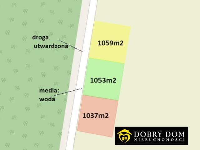 Działka sprzedam, MICHAŁOWO,, 1074 m2, cena: 85 000 zł
