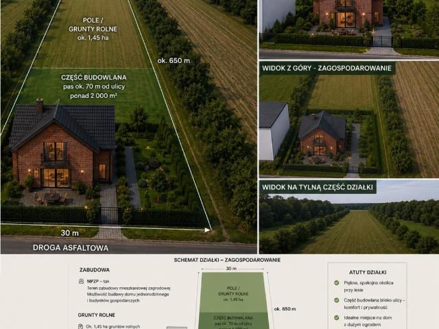 Działka sprzedam, Baranów, działka, 17000 m2, cena: 159 000 zł