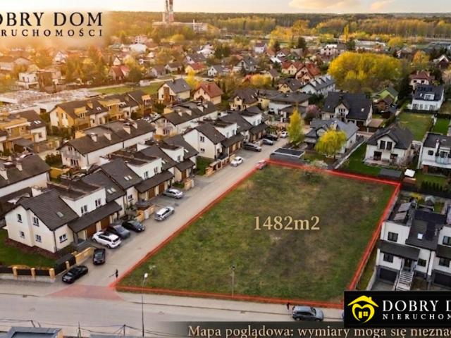 Działka sprzedam, BIAŁYSTOK, NOWE MIASTO,, 1482 m2, cena: 1 630 200 zł