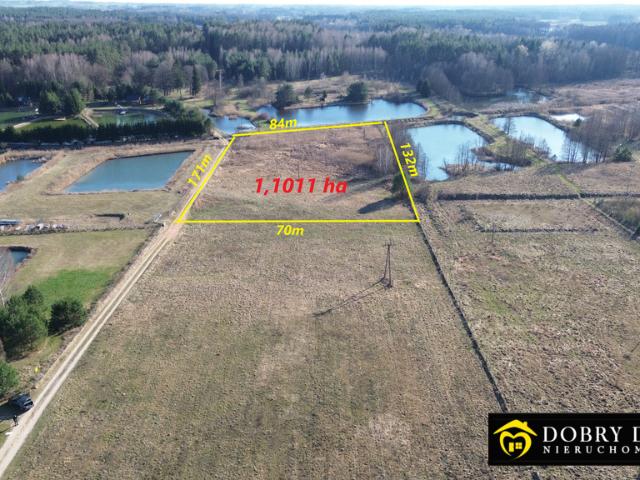 Działka sprzedam, BOBROWA,, 11011 m2, cena: 550 000 zł