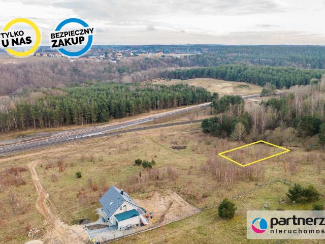 Działka sprzedam, Borkowo, Radosna, 834 m2, cena: 210 000 zł