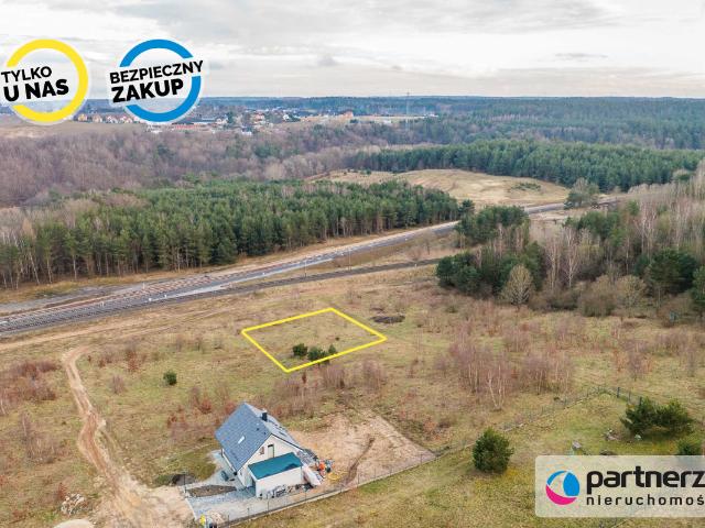 Działka sprzedam, Borkowo, Radosna, 890 m2, cena: 216 000 zł