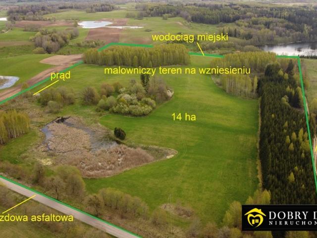 Działka sprzedam, DYBOWO,, 140000 m2, cena: 1 500 000 zł