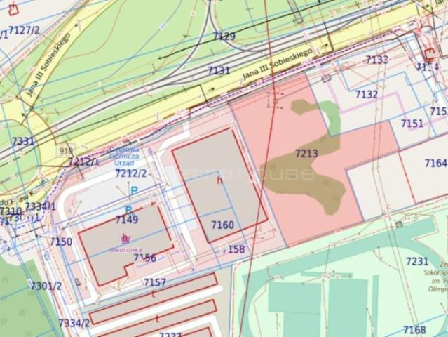 Działka sprzedam, Dąbrowa Górnicza, Centrum, Jana III Sobieskiego, 5030 m2, cena: 1 911 400 zł