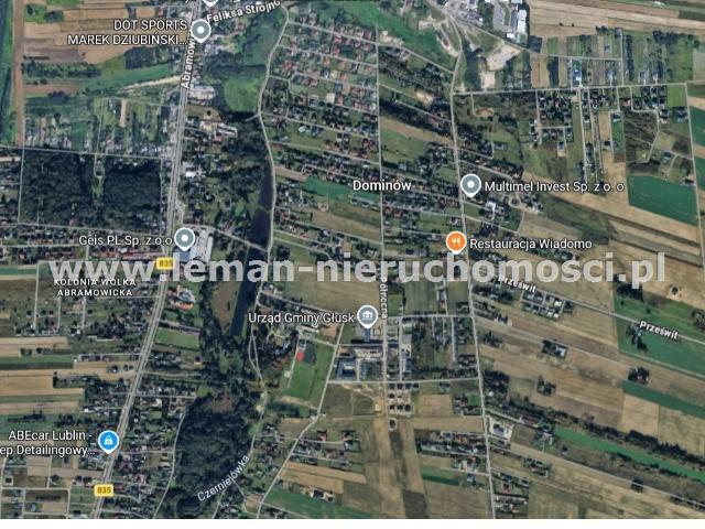 Działka sprzedam, Dominów, Głusk gw, 1058 m2, cena: 280 000 zł