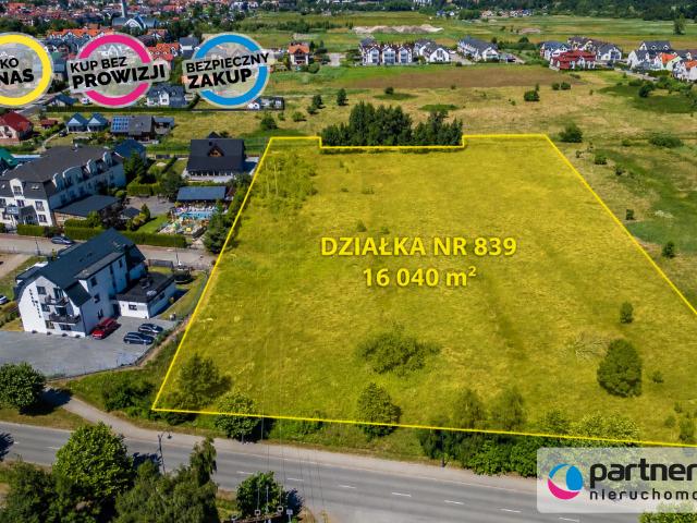 Działka sprzedam, Łeba, Nowęcińska, 16040 m2, cena: 4 950 000 zł
