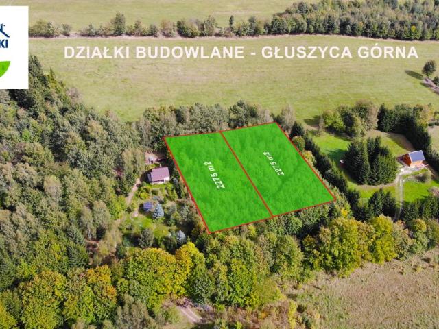 Działka sprzedam, Głuszyca Górna, 2275 m2, cena: 145 000 zł