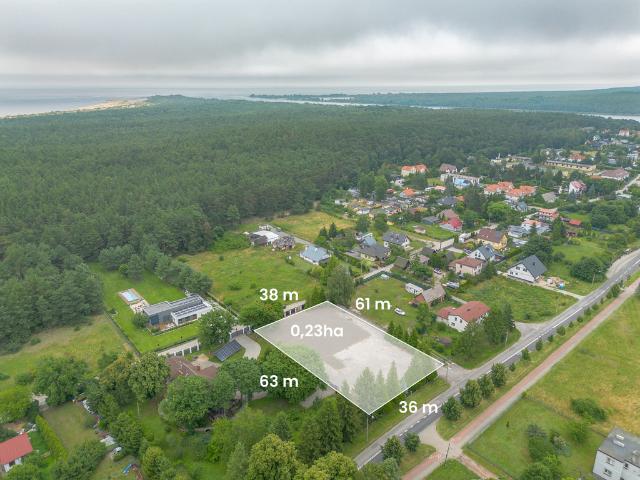Działka sprzedam, GDAŃSK, SOBIESZEWO, Mieczysława Boguckiego, 2313 m2, cena: 2 770 000 zł