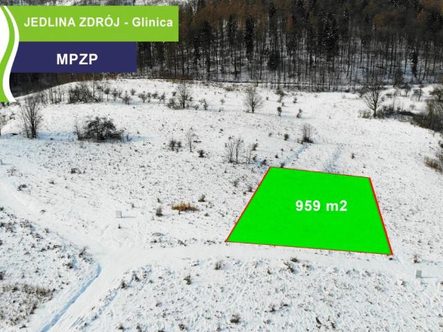 Działka sprzedam, Glinica, 959 m2, cena: 129 000 zł