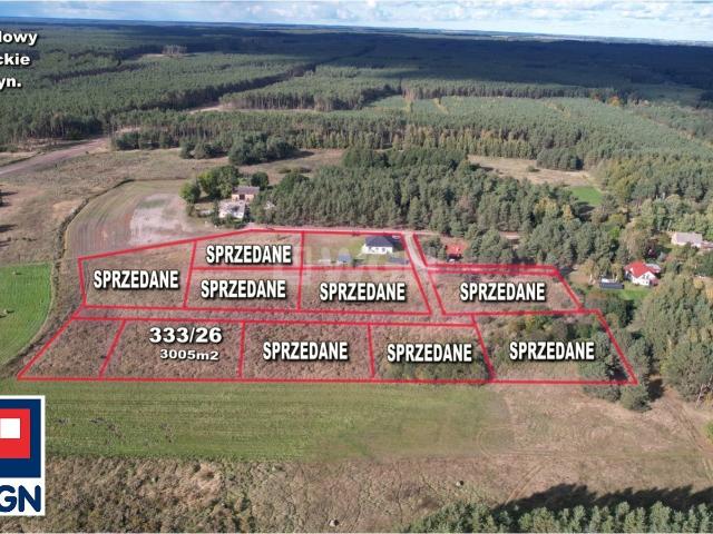 Działka sprzedam, Górki Noteckie, Kolejowa, 3005 m2, cena: 79 900 zł