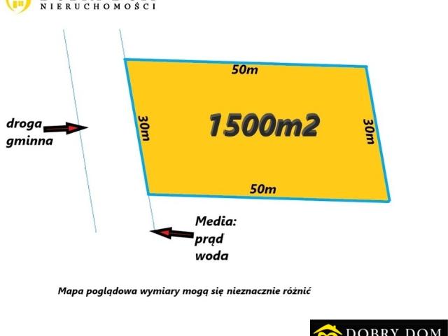 Działka sprzedam, HALICKIE,, 1500 m2, cena: 380 000 zł